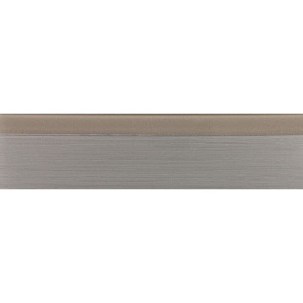 2767E Кромка ПММА Visions V-Nut Срібний беж/Нержавіюча сталь 23х1мм (100 м.п.) REHAU