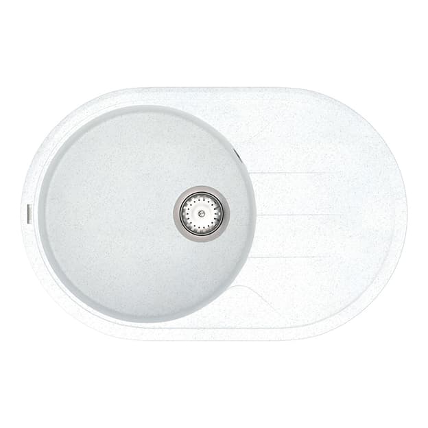 Мойка гранитная Model S 030.78 белый Cascata