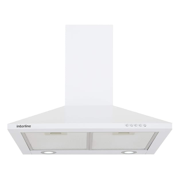Вытяжка UNNA WH A/60 PB/2/T 600мм белая INTERLINE