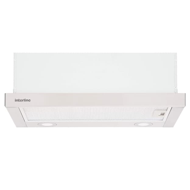 Вытяжка телескопическая DELI X/S A/60/2/T 600мм нерж. сталь INTERLINE
