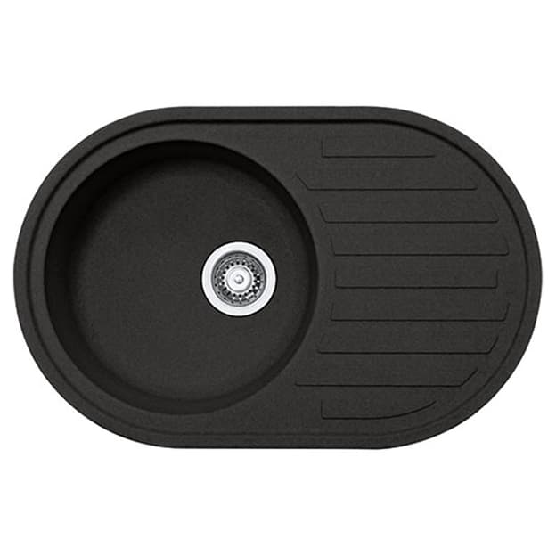 Мойка с сифоном гранит ROG 611 оникс Franke (114.0668.599) Мойка с сифоном гранит ROG 611 оникс Franke (114.0668.599)