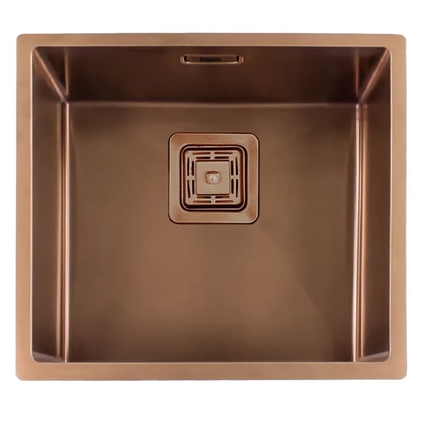 Мойка нерж. Quadro 49 медь (мпс) Fabiano