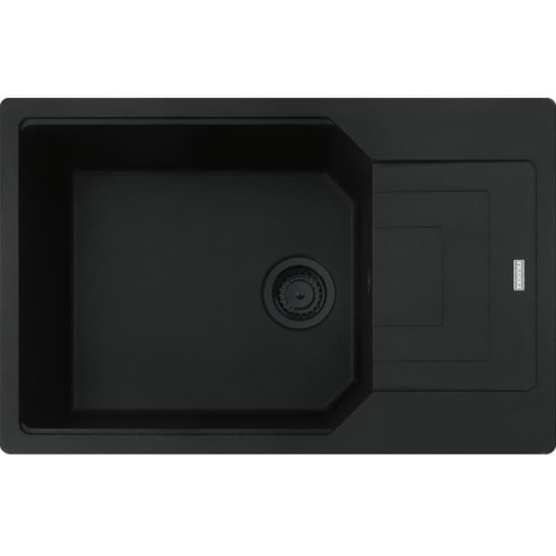 Мойка с сифоном гранит UBG 611-78 XL Black Edition черный матовый Franke (114.0699.233) Мойка с сифоном гранит UBG 611-78 XL Black Edition черный матовый Franke (114.0699.233)