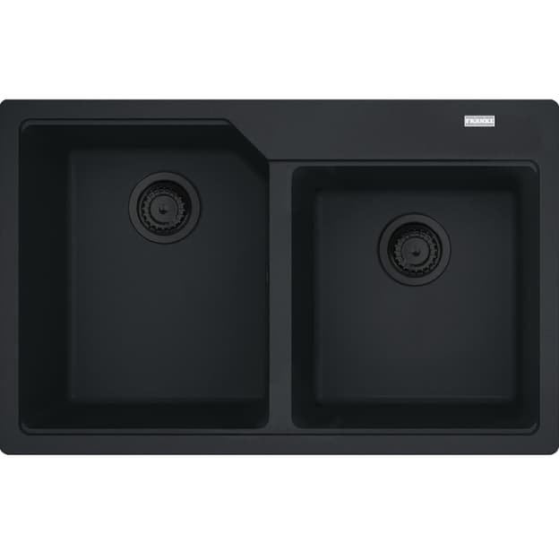 Мийка з сифоном граніт UBG 620-78 Black Edition чорний матовий Franke (114.0699.237) Мийка з сифоном граніт UBG 620-78 Black Edition чорний матовий Franke (114.0699.237)