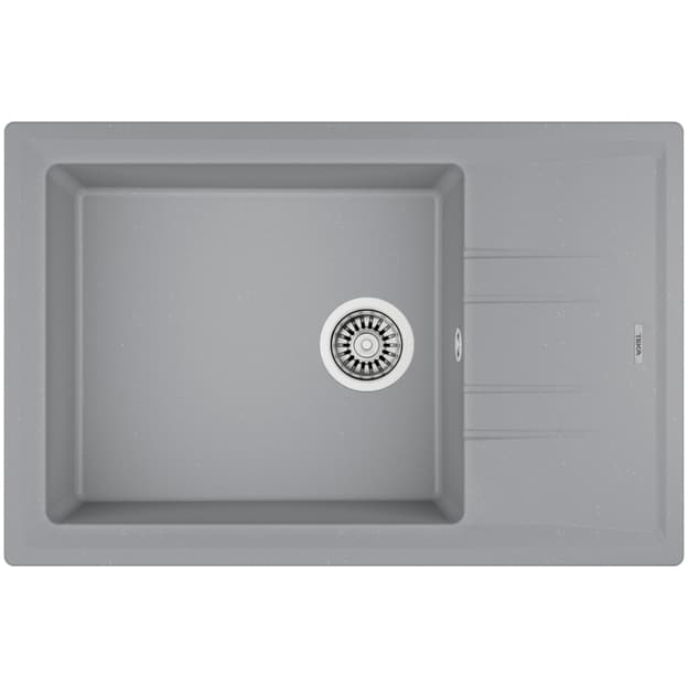 Мойка STONE 60 S-TG 1B 1D Tegranit серый металлик Teka (115330028)