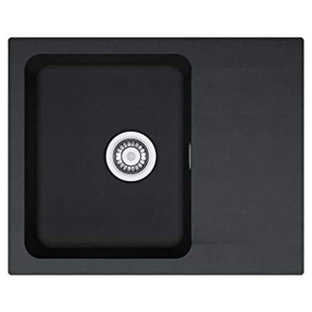 Мойка с сифоном тектонайт OID 611-62 черный Franke (114.0498.008)