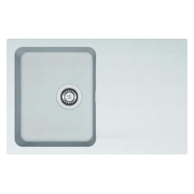 Мийка з сифоном тектонайт OID 611-78 POLAR WHITE Franke (114.0498.010)