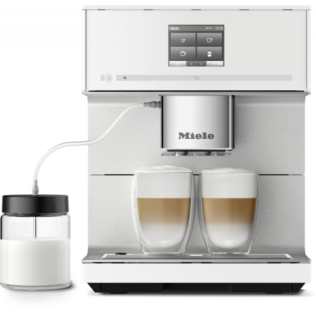 Кофемашина зерновая соло CM 7350 BRWS бриллиантово-белый Miele