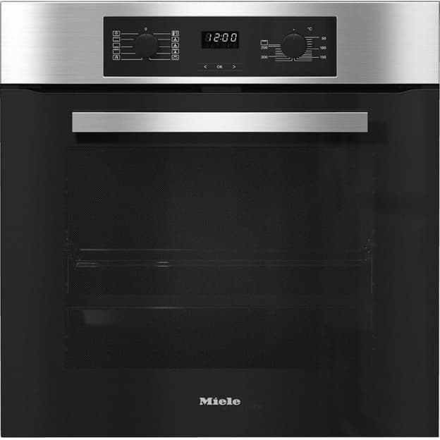 Вбудовувана духова шафа 60 см H 2265-1 BP нержавіюча сталь Miele