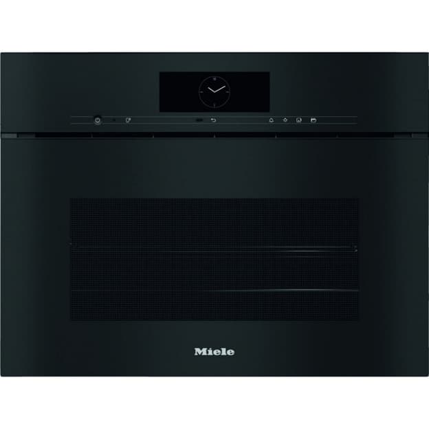 Вбудовувана комбі-пароварка, 45 см DGC 7840 X  OBSW чорний обсидіан Miele