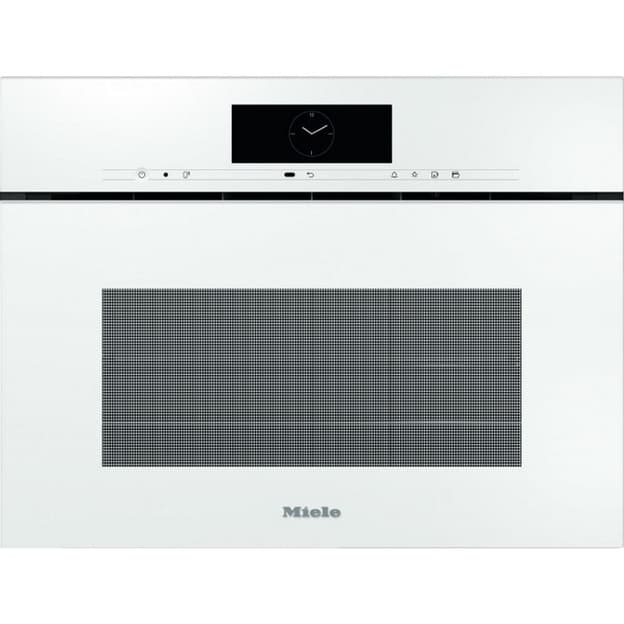 Вбудовувана комбі-пароварка, 45 см DGC 7840 X BRWS діамантово-білий Miele