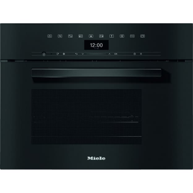 Встраиваемая комби-пароварка из СВЧ, 45 см DGM 7440 OBSW черный обсидиан Miele Встраиваемая комби-пароварка из СВЧ, 45 см DGM 7440 OBSW черный обсидиан Miele
