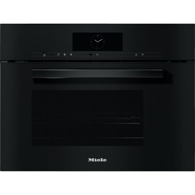 Вбудовувана комбі-пароварка з НВЧ, 45 см DGM 7840 OBSW чорний обсидіан Miele