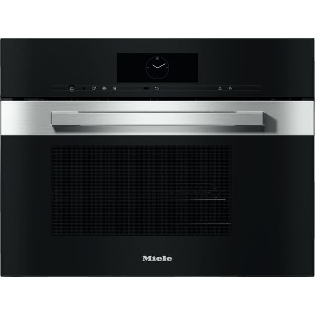 Встраиваемая комби-пароварка из СВЧ, 45 см DGM 7840 CLST нержавеющая сталь Miele