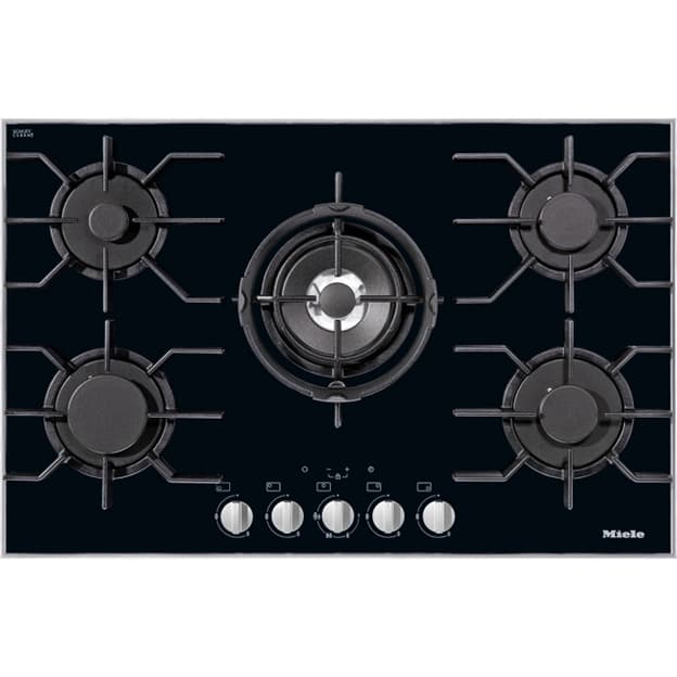 Газовая варочная поверхность KM 3034-1 черное стекло Miele Газовая варочная поверхность KM 3034-1 черное стекло Miele