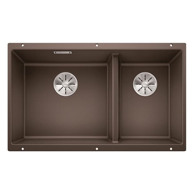 Мойка SUBLINE 430/270-U SILGRANIT (мпс.) кофе BLANCO (523160) Мойка SUBLINE 430/270-U SILGRANIT (мпс.) кофе BLANCO (523160)