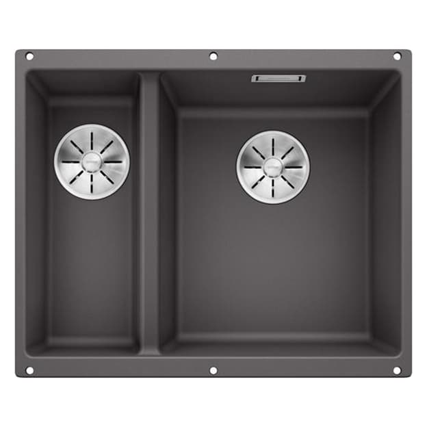 Мийка SUBLINE 340/160-U SILGRANIT (мпс.) темна скеля (чаша справа) BLANCO (523559) Мийка SUBLINE 340/160-U SILGRANIT (мпс.) темна скеля (чаша справа) BLANCO (523559)