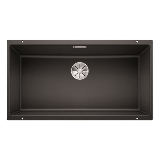 Мойка SUBLINE 800-U SILGRANIT (мпс.) антрацит BLANCO (523141)