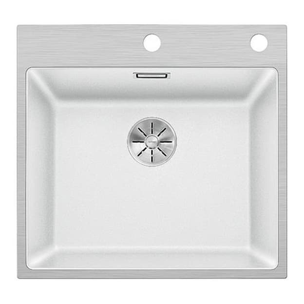 Мойка SUBLINE 500-IF/A SteelFrame SILGRANIT (в уровень/врезная) белый BLANCO (524112) Мойка SUBLINE 500-IF/A SteelFrame SILGRANIT (в уровень/врезная) белый BLANCO (524112)