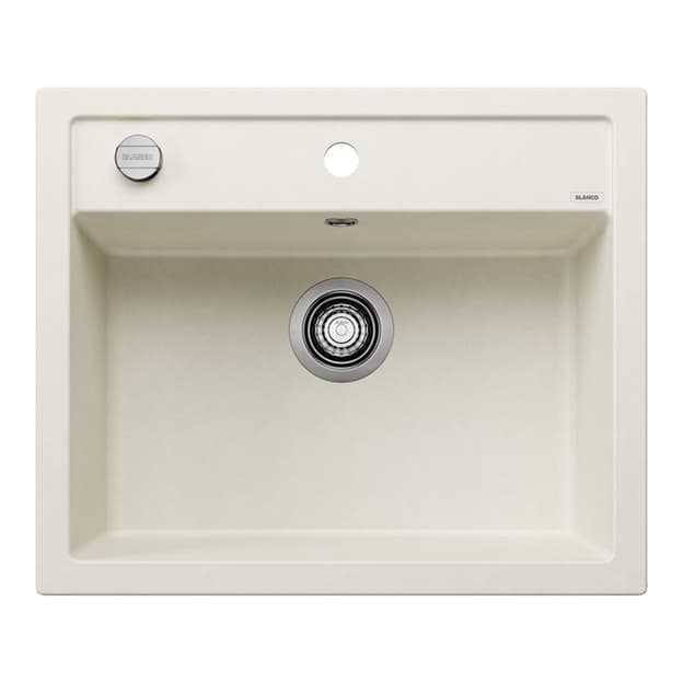 Мойка DALAGO 6 SILGRANIT (мпс./врезная) нежный белый BLANCO (527063)
