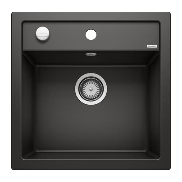 Мойка DALAGO 5 SILGRANIT (мпс./врезная) черный BLANCO (525871)