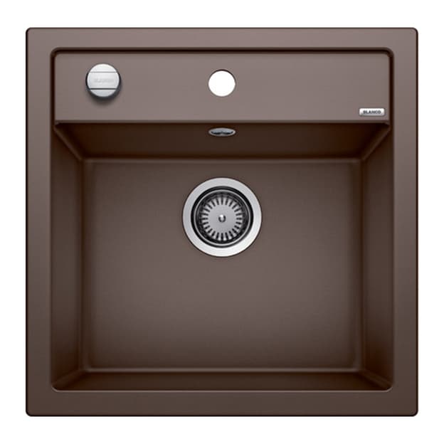 Мойка DALAGO 5 SILGRANIT (мпс./врезная) кофе BLANCO (518529)