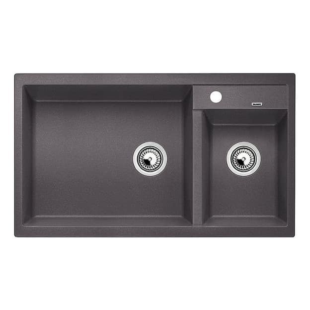 Мийка METRA 9 SILGRANIT (мпс./врізна) темна скеля (чаша зліва) BLANCO (518886) Мийка METRA 9 SILGRANIT (мпс./врізна) темна скеля (чаша зліва) BLANCO (518886)