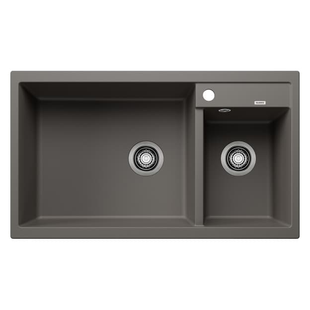 Мойка METRA 9 SILGRANIT (мпс./врезная) вулканический серый (чаша слева) BLANCO (527304)
