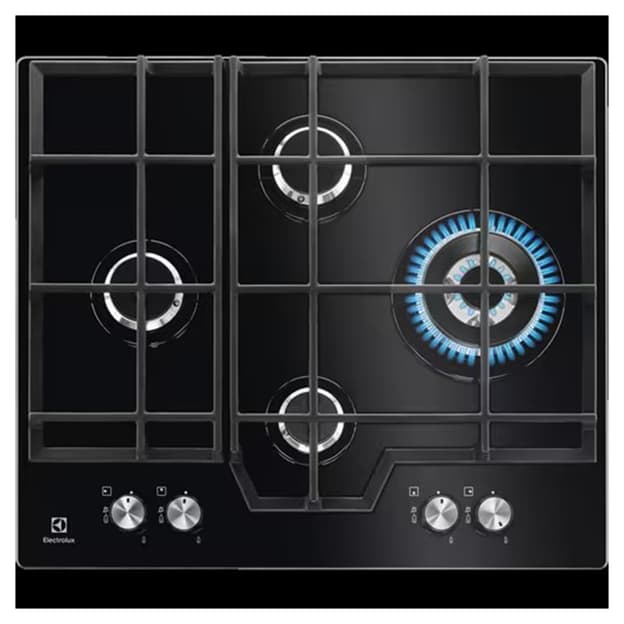 Варочная поверхность газовая KGG6456K 60см черный Electrolux Варочная поверхность газовая KGG6456K 60см черный Electrolux