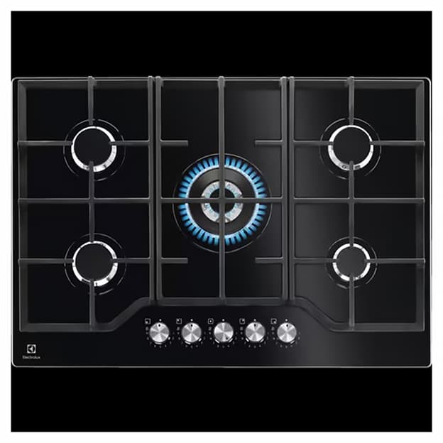 Варильна поверхня газова KGG75362K 75см чорний Electrolux