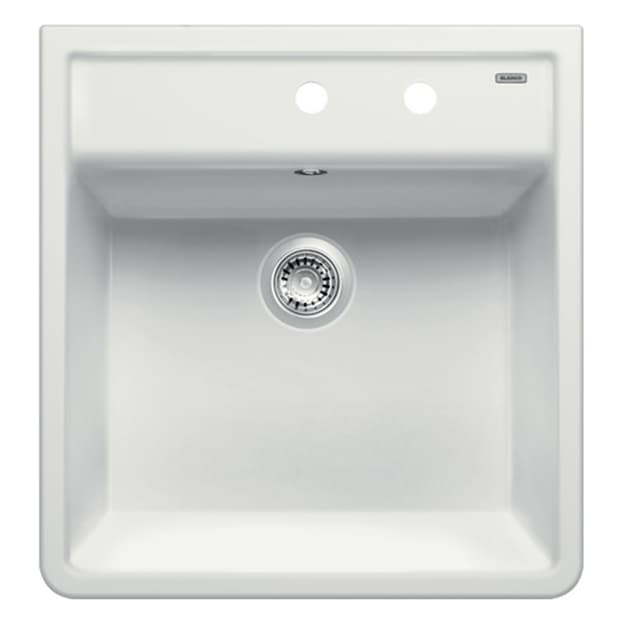 Мойка PANOR керамика с 2-мя отверстиями (ммс.) глянцевая белая BLANCO (514501) Мойка PANOR керамика с 2-мя отверстиями (ммс.) глянцевая белая BLANCO (514501)