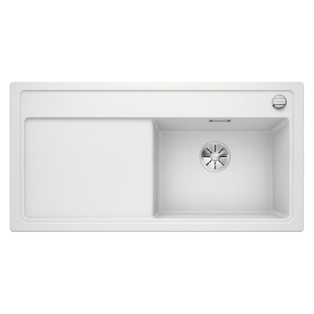 Мийка ZENAR XL 6 S SILGRANIT (мпс./врізна) білий (чаша справа) BLANCO (523968)