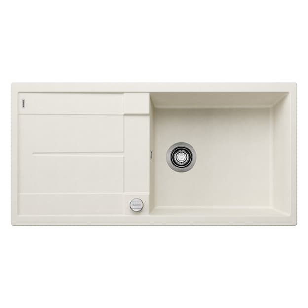 Мийка METRA XL 6 S SILGRANIT (мпс./врізна) ніжний білий BLANCO (527123)