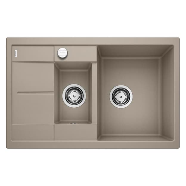Мойка METRA 6 S Compact SILGRANIT (мпс./врезная) серый беж BLANCO (517353)