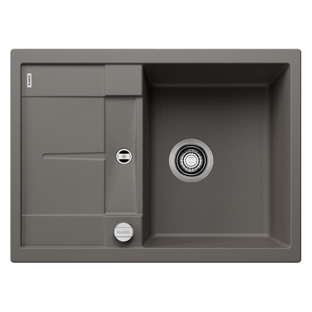 Мойка METRA 45 S Compact SILGRANIT (мпс./врезная) вулканический серый BLANCO (527285)