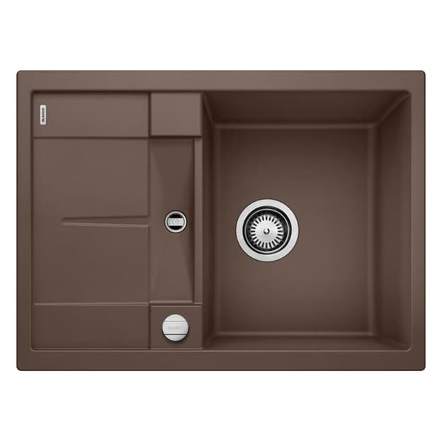 Мойка METRA 45 S Compact SILGRANIT (мпс./врезная) кофе BLANCO (519581) Мойка METRA 45 S Compact SILGRANIT (мпс./врезная) кофе BLANCO (519581)