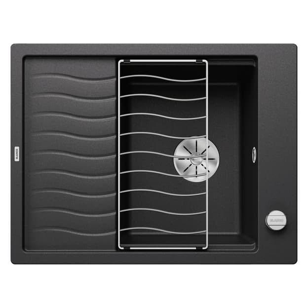 Мойка ELON 45 S SILGRANIT (мпс./врезная) антрацит BLANCO (524814)