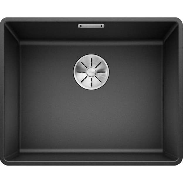 Мойка SUBLINE 500-F SILGRANIT (в уровень) антрацит BLANCO (523532) Мойка SUBLINE 500-F SILGRANIT (в уровень) антрацит BLANCO (523532)