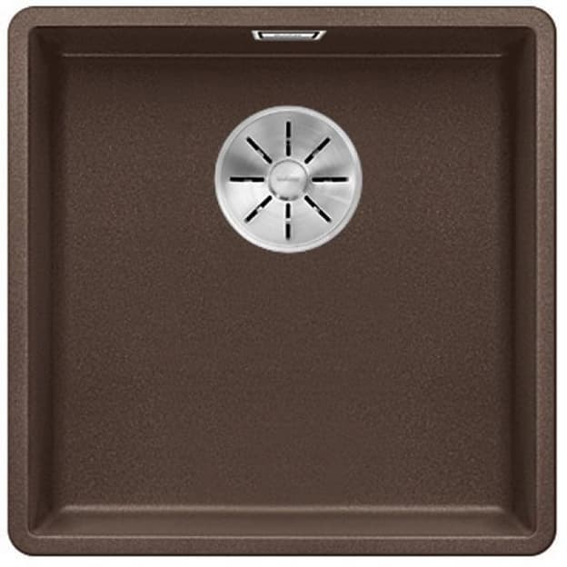 Мойка SUBLINE 400-F SILGRANIT (в уровень) кофе BLANCO (523499)