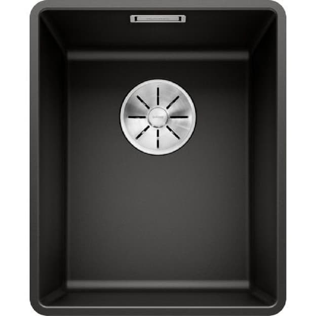 Мойка SUBLINE 320-F SILGRANIT (в уровень) черный BLANCO (525982)