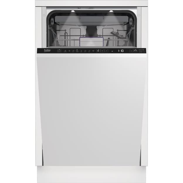 Посудомийна машина вбудовувана 45см біла BDIS38040A Beko