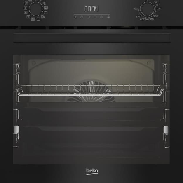 Духовой шкаф черный BBIR17300BCS Beko