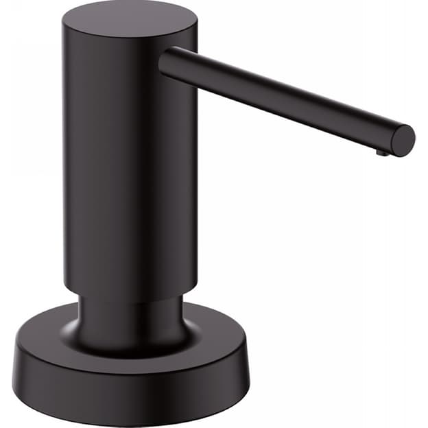 Дозатор для моющих средств A51 500мл черный матовый Hansgrohe (40448670) Дозатор для моющих средств A51 500мл черный матовый Hansgrohe (40448670)