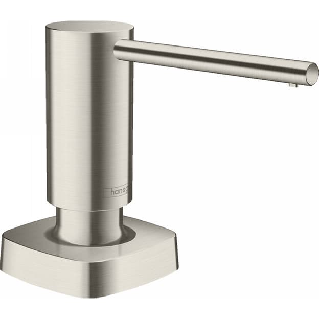 Дозатор для миючих засобів A71 500мл сталевий Hansgrohe (40468800)