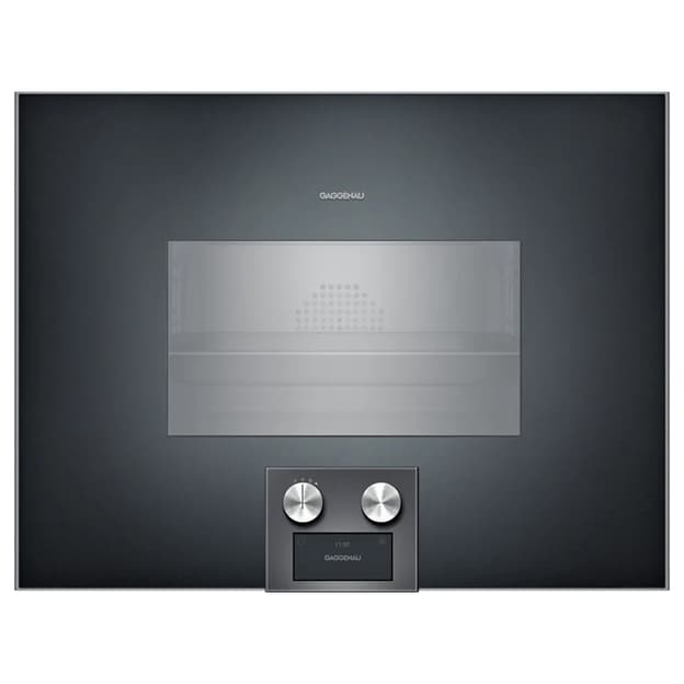 Компактна духова шафа-пароварка BS475102 ліва антрацит GAGGENAU Компактна духова шафа-пароварка BS475102 ліва антрацит GAGGENAU