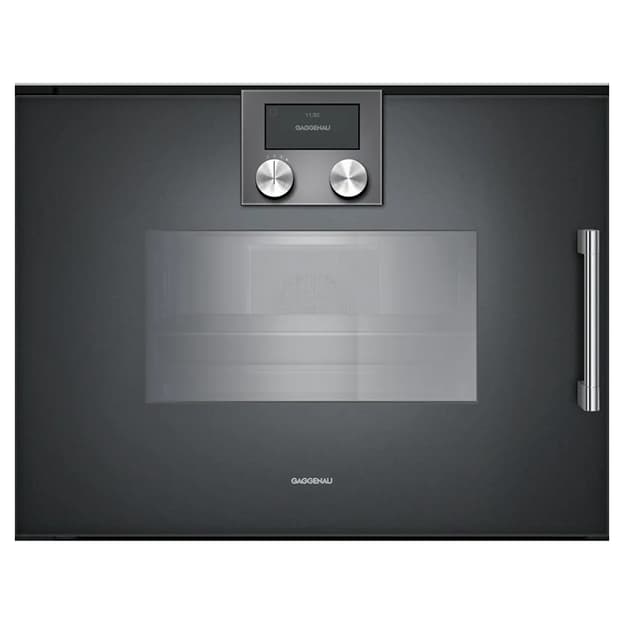 Компактный духовой шкаф-пароварка BSP251101 левый антрацит GAGGENAU Компактный духовой шкаф-пароварка BSP251101 левый антрацит GAGGENAU