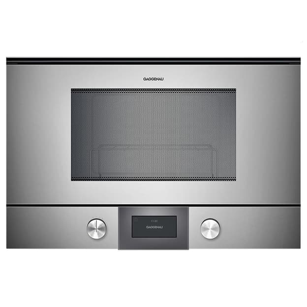 Вбудовувана мікрохвильова піч BMP225110 ліва нержавіюча сталь GAGGENAU