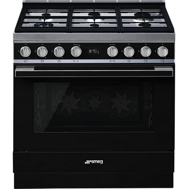 Варильний центр комбінований CPF9GPBL SMEG