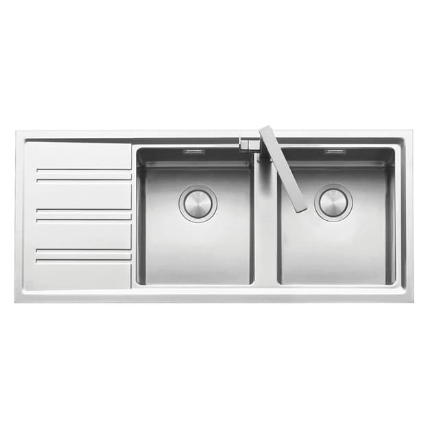 Мийка нерж. сталь EASY 116x50см 1LES12RS Barazza Мийка нерж. сталь EASY 116x50см 1LES12RS Barazza