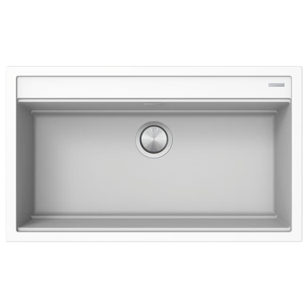 Мойка B_Granite CITY 86x51см 1LCY91B белый Barazza Мойка B_Granite CITY 86x51см 1LCY91B белый Barazza